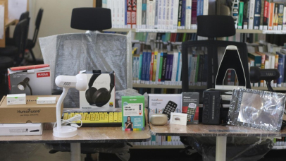 Assistive technology devices and adjustable furniture received by MSUAS Library